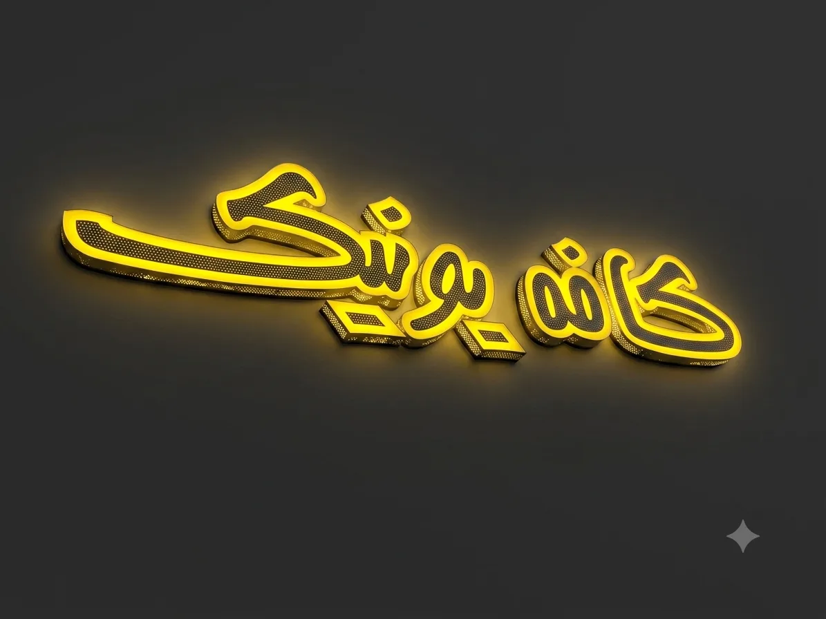 تابلوی کافه یونیک